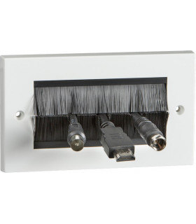 Double Size Brush Module Faceplate (complete)