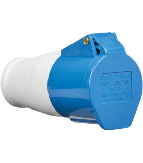 240V IP44 16A Connector 2P+E