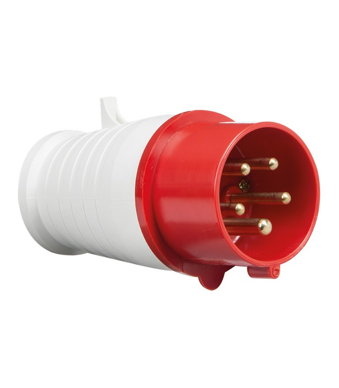 415V IP44 16A Plug 3P+N+E