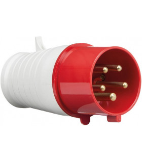 415V IP44 32A Plug 3P+N+E