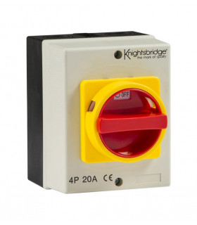 IP65 20A Rotary Isolator 4P AC (230V-415V)