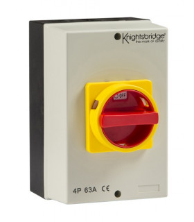 IP65 63A Rotary Isolator 4P AC (230V-415V)