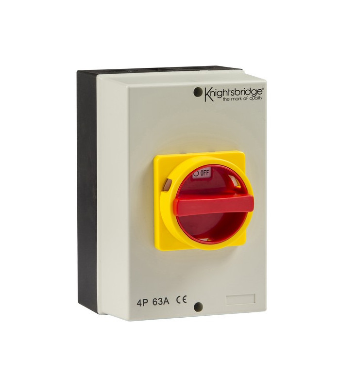 IP65 63A Rotary Isolator 4P AC (230V-415V)