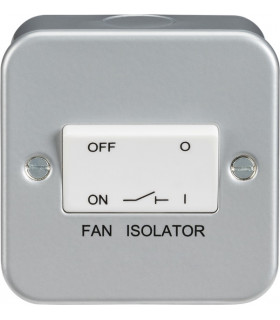 Metal Clad 10AX Fan Isolator Switch