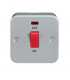 Metal Clad 45A DP Switch with Neon - Single Size