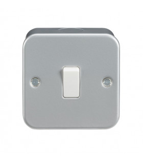 Metal Clad 10AX 1G 2 Way Switch