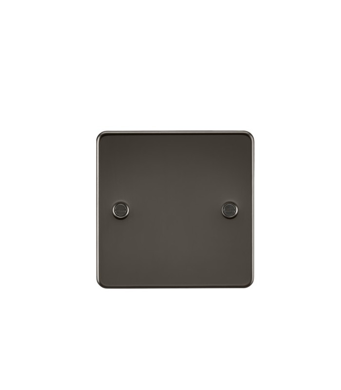 Flat Plate 1G blanking plate - gunmetal