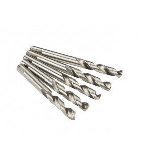 Pack of 5 Arbor Drill Bits 6.35mm x 75mm