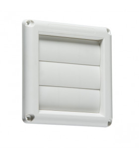 100MM/4" Gravity Shutter - White