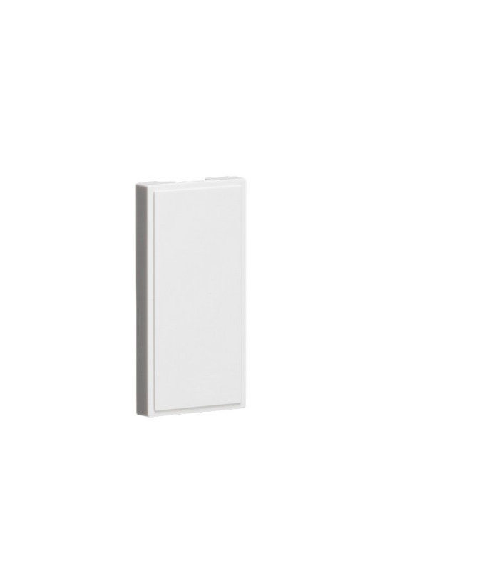 Pack of 10 - Half Blanking Modules (25 x 50mm) - White
