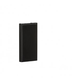 Pack of 10 - Half Blanking Modules (25 x 50mm) - Black