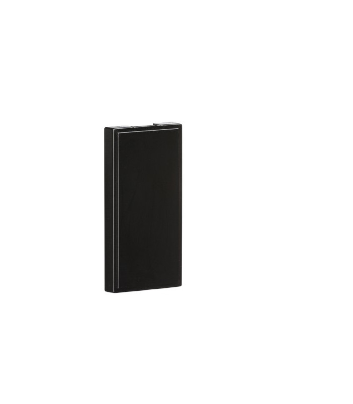 Pack of 10 - Half Blanking Modules (25 x 50mm) - Black