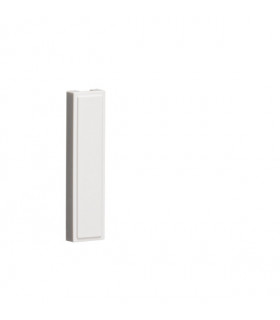 Pack of 10 - Quarter Blanking Modules (12.5 x 50mm) - White