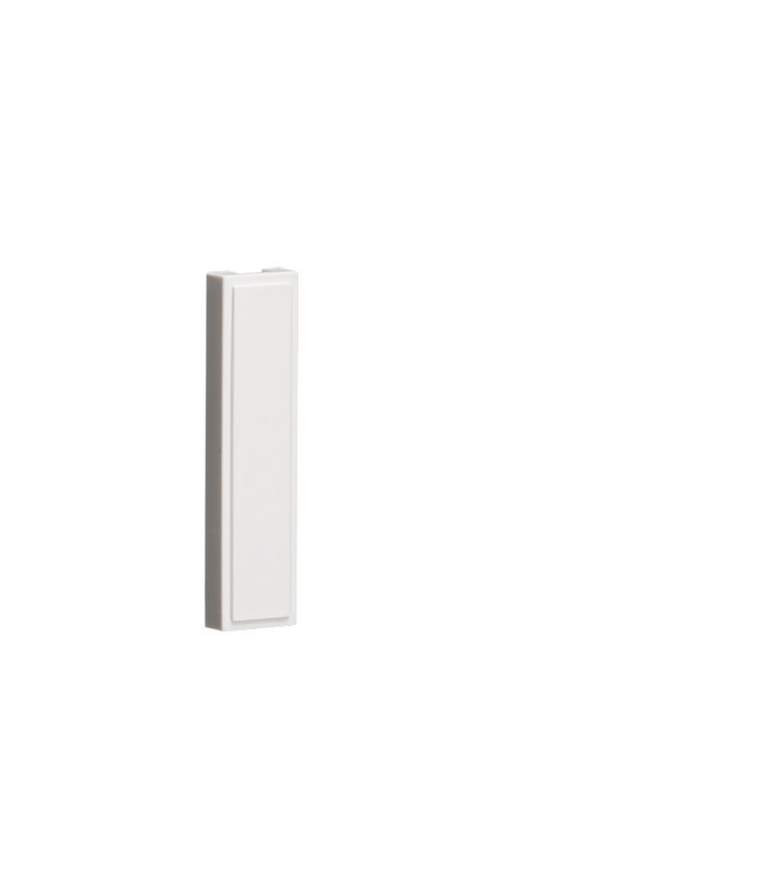 Pack of 10 - Quarter Blanking Modules (12.5 x 50mm) - White