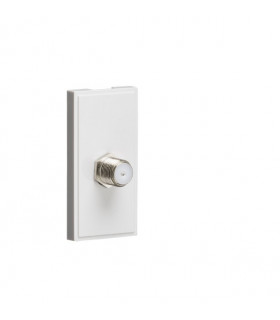 SAT TV Outlet Module 25 x 50mm - White