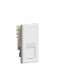 RJ11 Outlet Module 25 x 50mm (IDC) - White