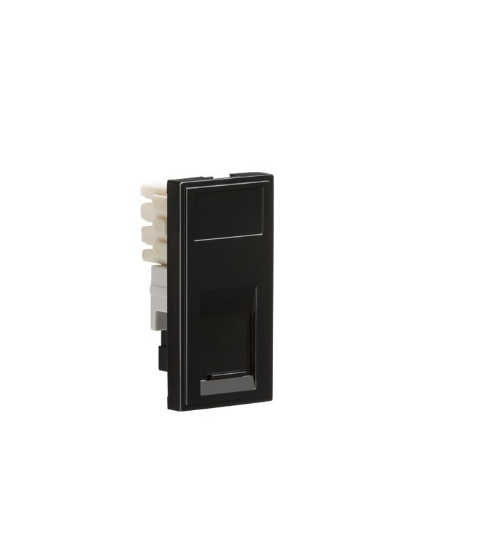 RJ11 Outlet Module 25 x 50mm (IDC) - Black