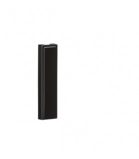 Pack of 10 - Quarter Blanking Modules (12.5 x 50mm) - Black