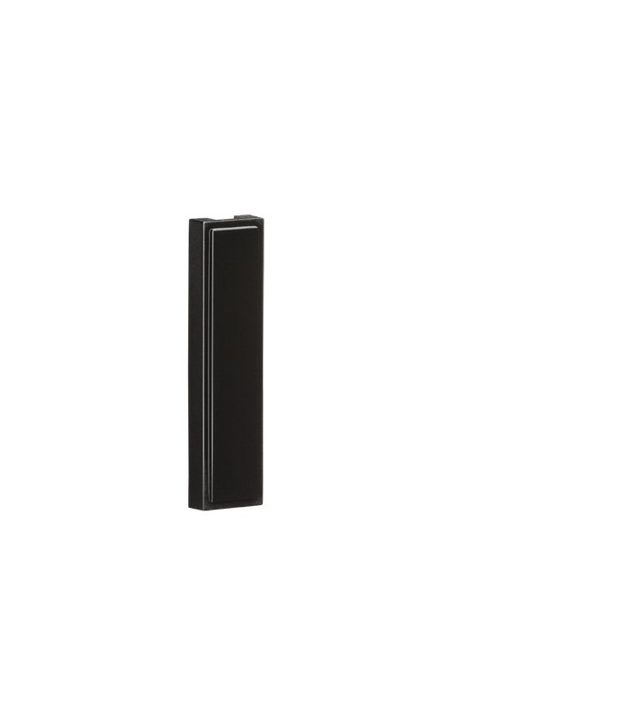 Pack of 10 - Quarter Blanking Modules (12.5 x 50mm) - Black