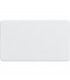 Screwless 2G Blanking Plate - Matt White