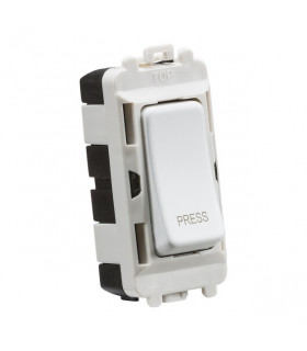 20AX 2 way retractive SP module (marked "PRESS") - matt white
