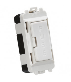 13A fused module - white