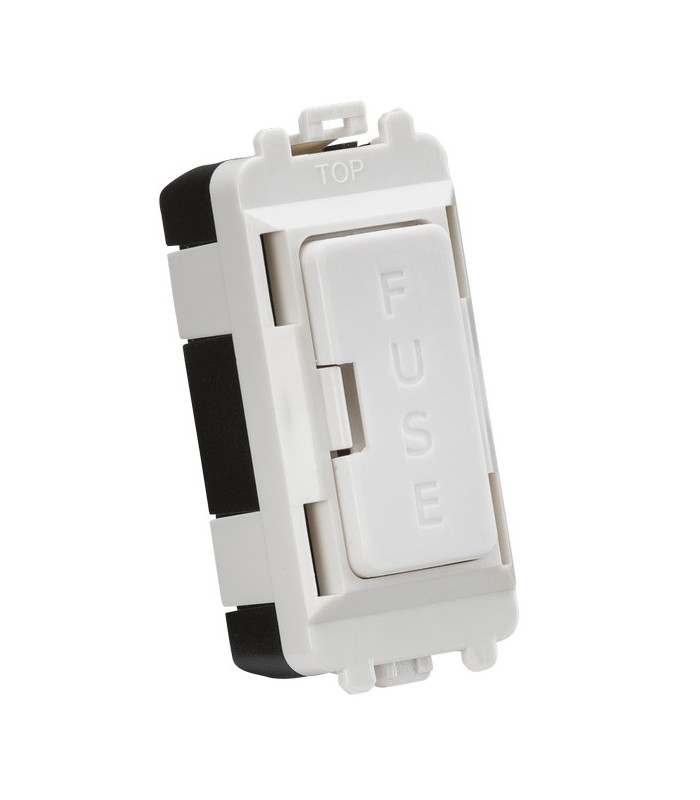 13A fused module - white