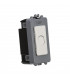 1G 1-way 10-200W (10-100W LED) trailing edge dimmer (Press Type) - brushed chrome