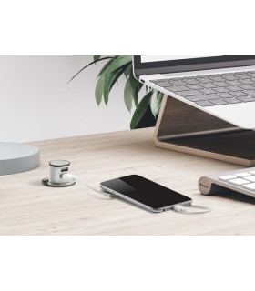 IP20 Recess Mount Pop Up Dual USB Charger (2.4A) with Power Supply