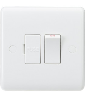 Curved Edge 13A Switched Fused Spur Unit