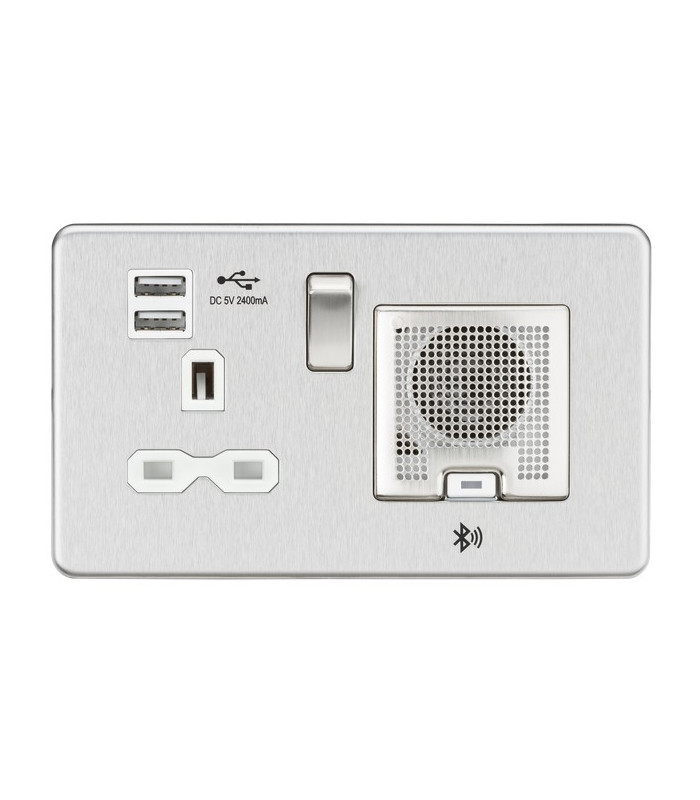 Screwless 13A socket