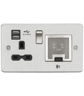 Flat Plate 13A socket
