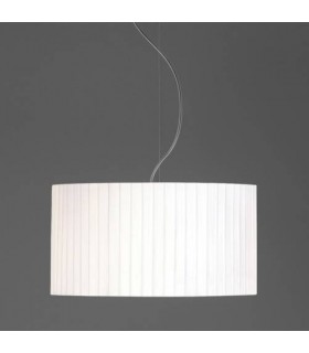 400mm White Pleated Shade - 1
