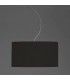 400mm Black Pleated Shade - 1