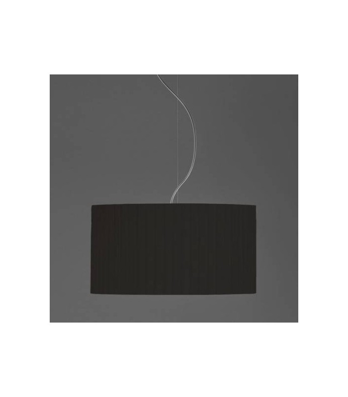 400mm Black Pleated Shade - 1