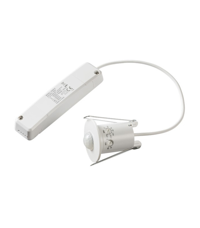 IP20 Mini 360Â° PIR Sensor with Power Module - Recess Mounting