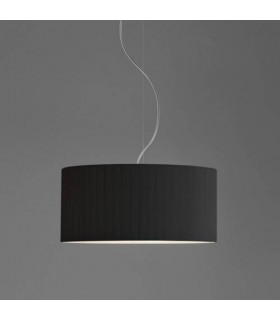 500mm Black Pleated Shade - 1