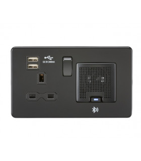 Screwless 13A socket