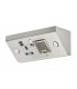 13A 1G Mounting Switched Socket with Dual USB Charger (2.4A) and 3W RMS Bluetooth Speaker