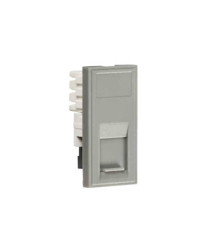 RJ11 Outlet Module 25 x 50mm (IDC) - Grey