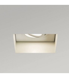 1 Light Square Adjustable Downlight White, GU10 - 1