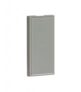 Pack of 10 - Half Blanking Modules (25 x 50mm) - Grey