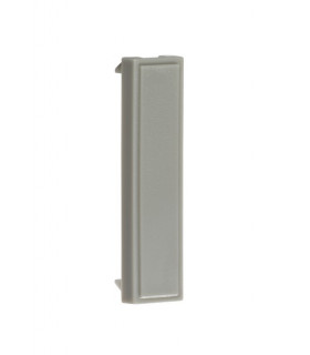 Pack of 10 - Quarter Blanking Modules (12.5 x 50mm) - Grey