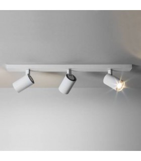 3 Light Triple Spotlight Bar White, GU10 - 1