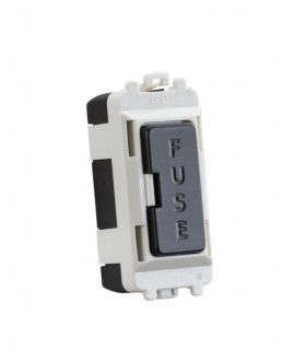 13A fused module - matt black