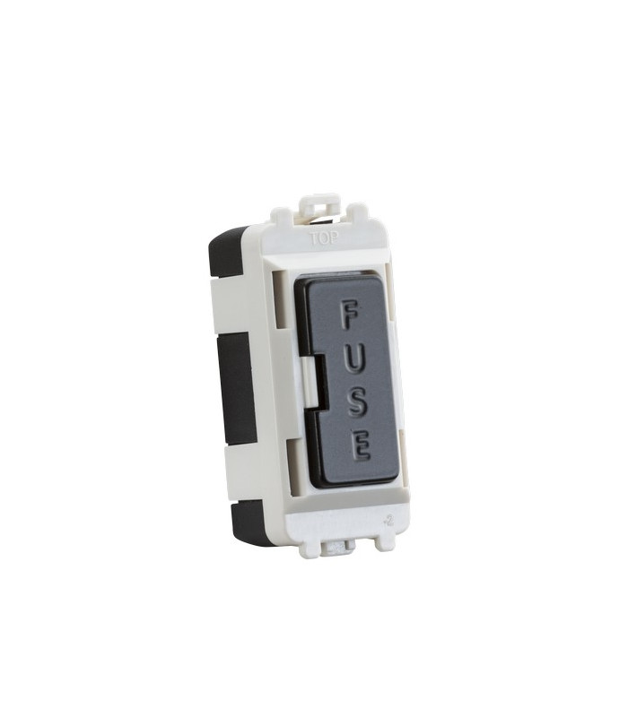 13A fused module - matt black