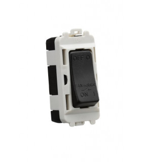 10A Fan Isolator Module - Matt Black