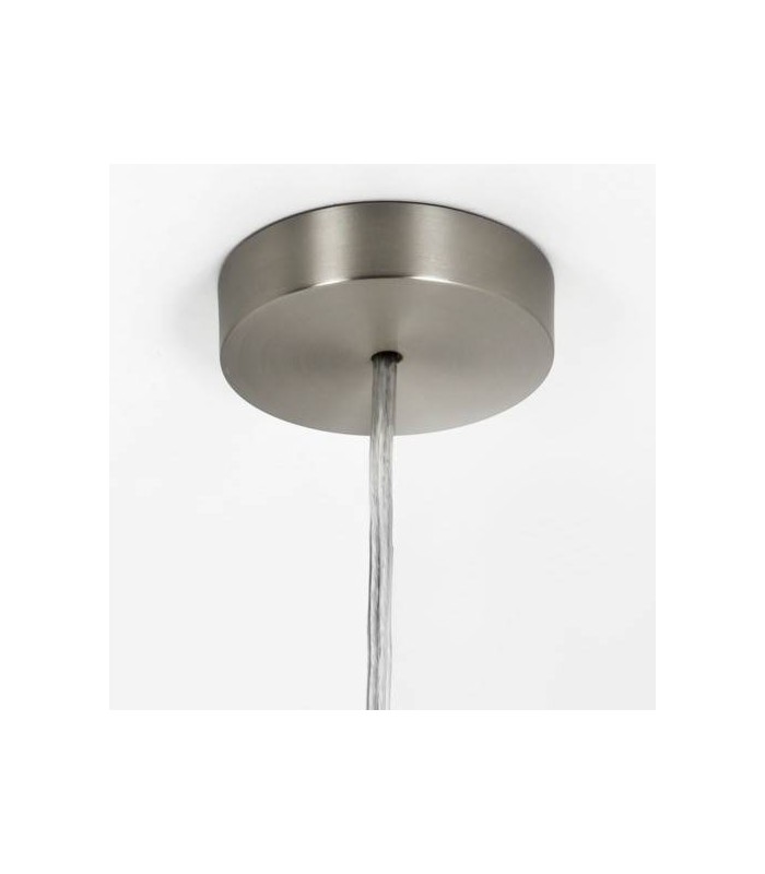 1 Light Ceiling Pendant Nickel, E27 - 1