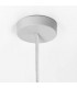 1 Light Ceiling Pendant White, E27 - 1