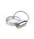 6" E27 Contemporary Pendant Set - Polished Chrome
